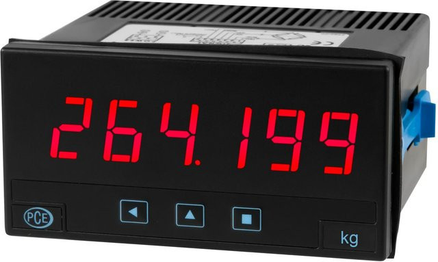 PCE Instruments Einbauanzeige PCE-DPD-F2 in Rot und Schwarz - Bild 1