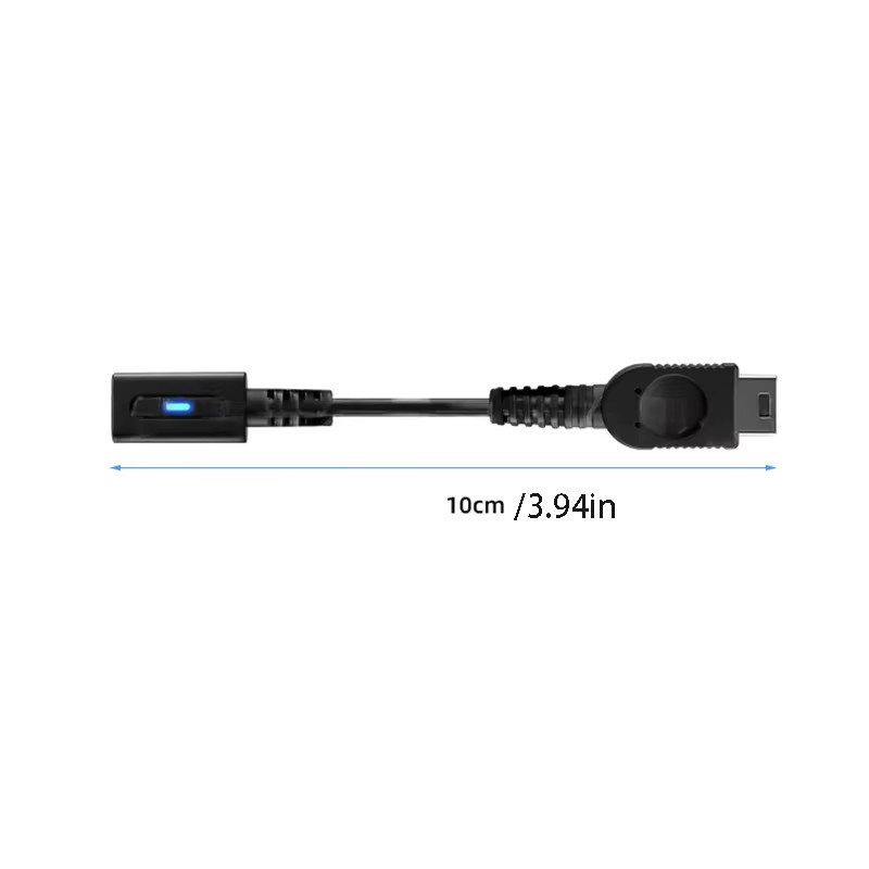 OULLX USB-C Ladekabel für GameBoy Color GBM Konsole, 45W PD Typ-C Konvertierungskabel, Schwarz - Bild 2