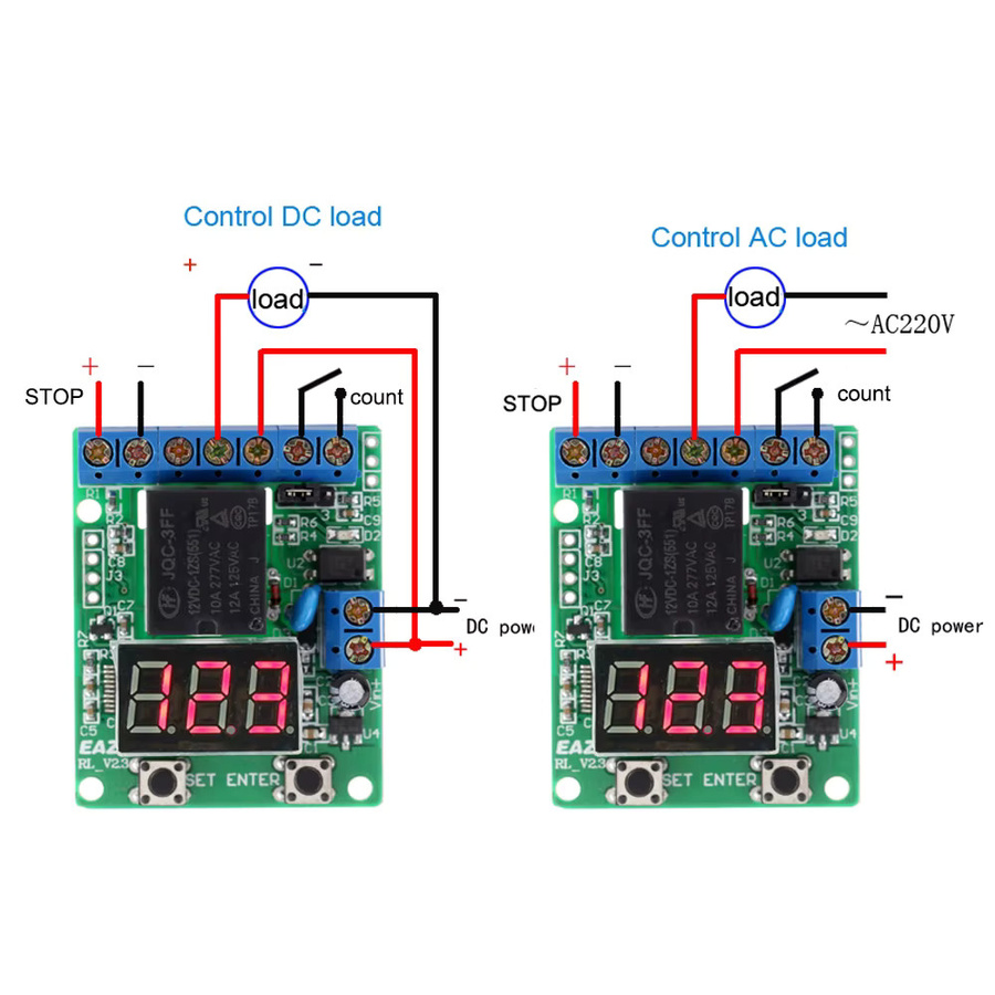 Meterk CT 1,1 Zähler Controller Modul Kit mit 12V und Zählbereich von 0 bis 999 in Multicolour - Bild 2