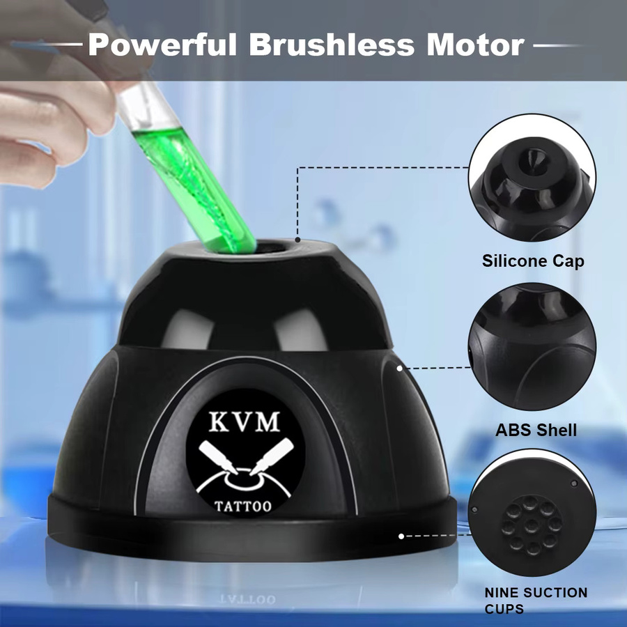 NAOM Mini-Vortex-Mixer, 1500mAh, Wiederaufladbar, für Tattoo-Pigment und Nagellack - Bild 2