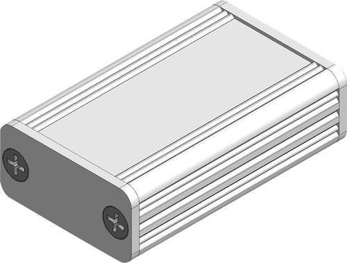 Fischer Elektronik Profil-Gehäuse AKG 55 16 100 ME Aluminium eloxiert Natur Silber B/T/H: 100 x 55 x 16 mm - Bild 1