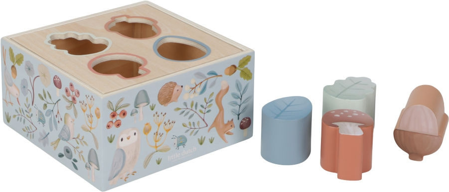 Little Dutch Forest Friends Formen Steckspiel Holz, ab 1,5 Jahre - Bild 1