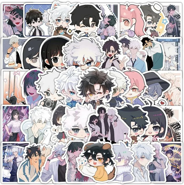 GOGOTU Link Click Anime-Aufkleber, 60-teiliges Set, multicolour - Bild 1