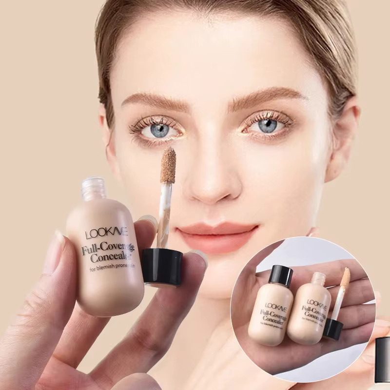 Volle Abdeckung Concealer Creme, 12 ml, 01#, Feuchtigkeitsspendend - Bild 3
