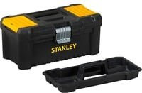 Stanley Essential Werkzeugbox aus Kunststoff und Metall in Schwarz, 12,5 Zoll - Bild 1