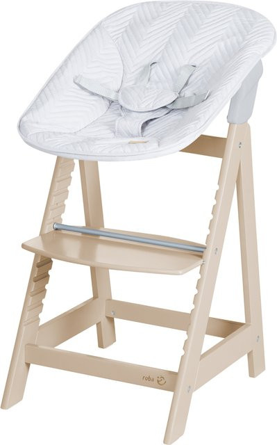 ROBA Hochstuhl Born Up Zick Zack in Cashmere - Bild 1