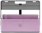 Hotbox Organisationsbox Design 4 Pen Pot aus Kunststoff in Lila, B/T/H: 30,8 x 30,8 x 39,8 cm - Bild 1