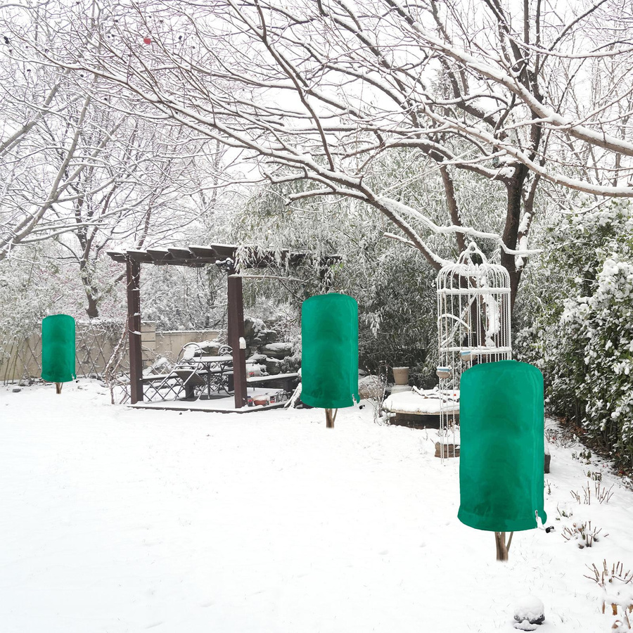 OutsideWorld Pflanzenschutzkuppel aus Vlies als Frost-, Kälte- und Insektenschutz für Pflanzen und Bäume - Bild 2