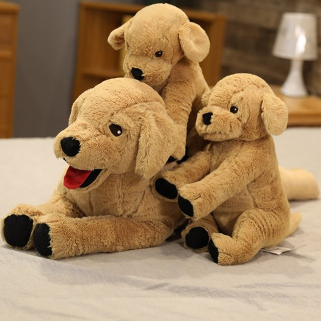 YUZHINUO Labrador Hund Plüsch, Tier, Braun - Bild 1