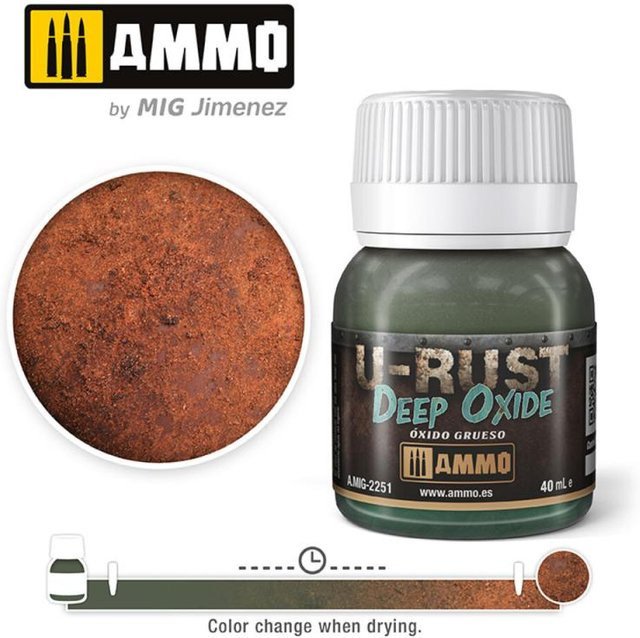 AMMO by MIG Jimenez U-RUST Deep Oxide, 40ml - Bild 1