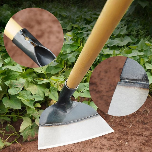 Aleekit Bauernhofhacke zur Bodenlockerung und Unkrautbekämpfung für die Landwirtschaft und Gartenarbeit - Bild 1