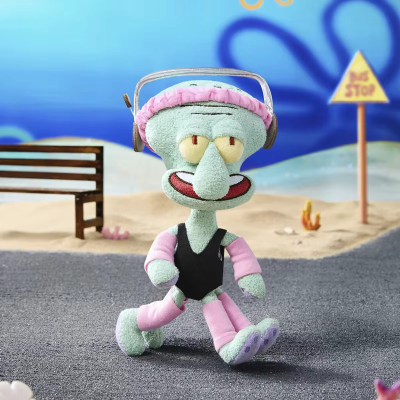 Bandai SpongeBob Schwammkopf Squidward A Day, Plüsch-Blindbox, Einzelfigur - Bild 2