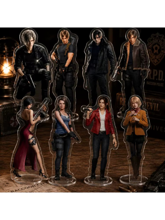 Bandai Schlüsselanhänger Resident Evil, Acryl, Unisex - Bild 3