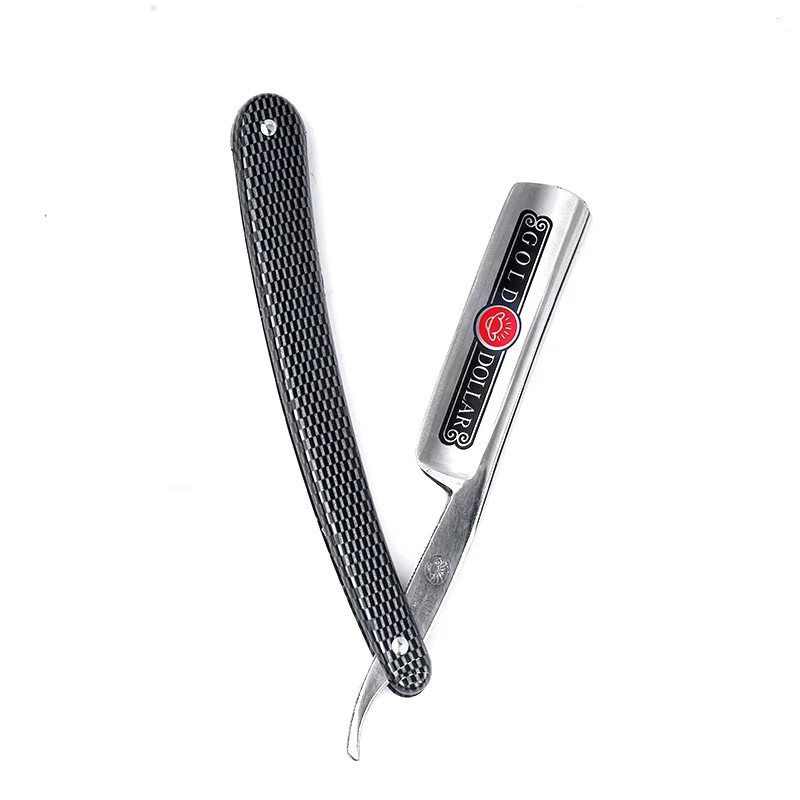 Gold Dollar Gold Monkey Classic Steel Straight Edge Barber Rasiermesser - Bild 3