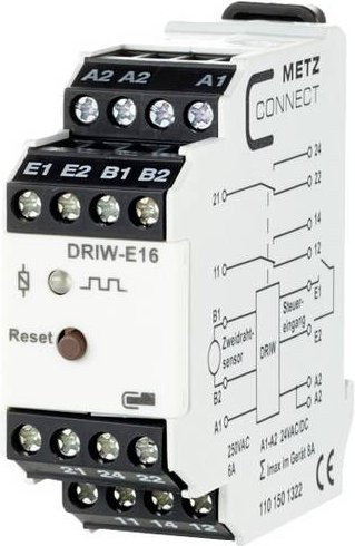 Metz Connect Überwachungsrelais 24 V/AC/DC mit 2 Wechsler in Weiß 1101501322 - Bild 1
