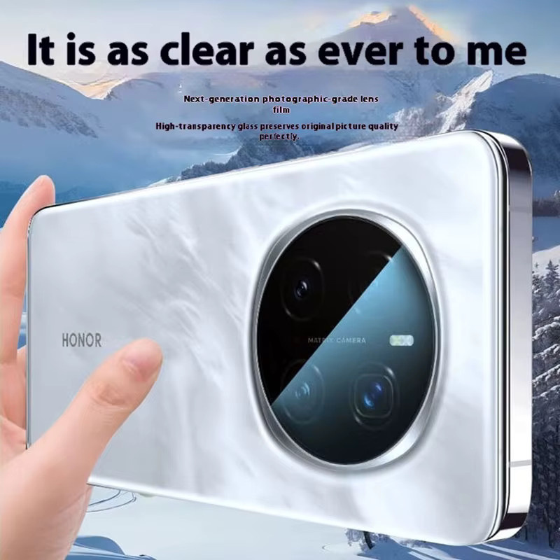 Honor Magic7 Pro Kamera Objektiv Schutzglas Transparent - Bild 5