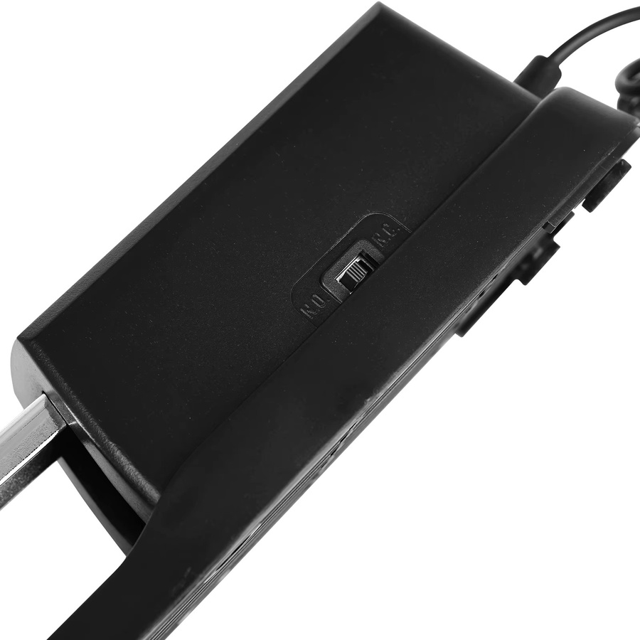IRIN Sustain Pedal für MIDI Keyboard und Digitalpianos in Schwarz mit Polaritätsschalter - Bild 4