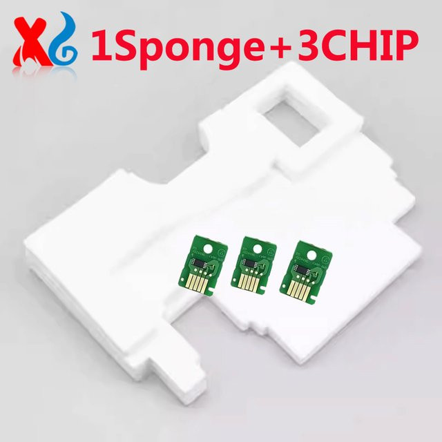 MC-G02 Abfall-Tintenbehälter-Schwamm für Canon Drucker G3020 G2860 G2160 G2420 G2560 G2960 G3963 G3060 G3820 G3160 G1220 G2260 G2460 G3920 G2962 in Weiß - Bild 1