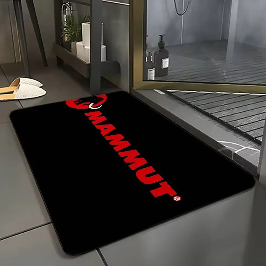 Rastar MAMMUTS-Logo Fußmatte, schwarz, B/T: 60 x 40 cm - Bild 2