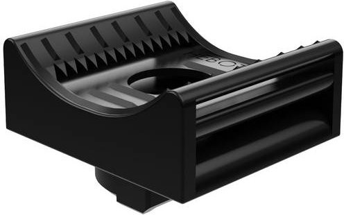Hebotec KBS-C11 2,0 8-35 20 Klettbandsockel in Schwarz, 10 Stück - Bild 1