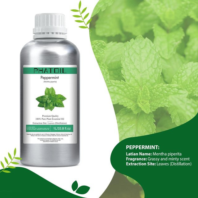 PHATOIL Ätherische Öle Peppermint, 1000 ml, Unisex - Bild 1