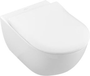 Villeroy & Boch Subway 2.0 Wand-Tiefspül-WC Combi-Pack in Weiß mit Soft-Close WC-Sitz und DirectFlush-Technologie - Bild 1