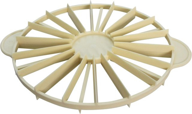 Schneider Torteneinteiler 12/18-teilig rund in Beige, Durchmesser: 26,5 cm - Bild 1