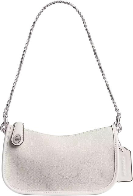 Coach Umhängetasche Swinger 20, Silber Wolken-Rosa, Damen - Bild 1