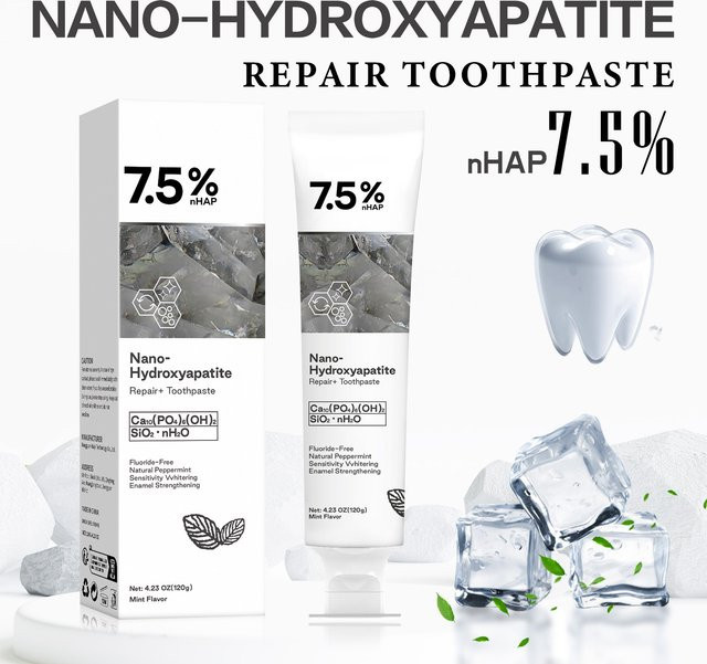GROEI Zahnpasta mit Nano-Hydroxyapatit - Bild 1