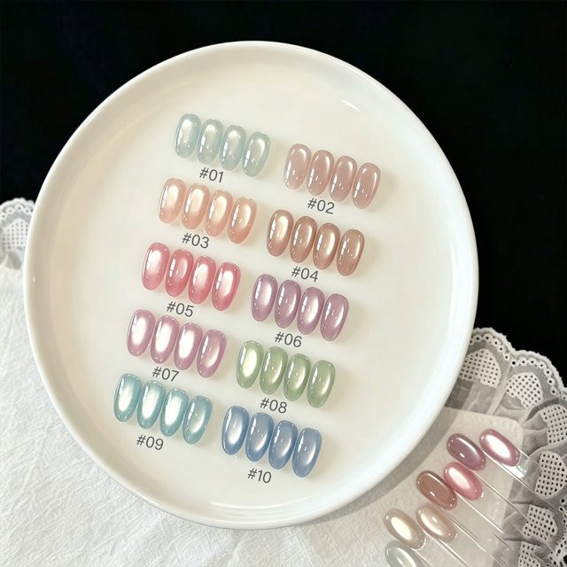 MIANEL Katzenaugen-Gel, Transparente Farbe, Glänzend - Bild 1