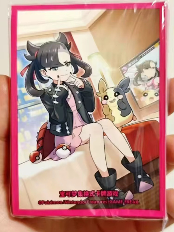 Bandai Pokémon TCG-Kartenhüllen, Nessa Marnie Design, 64-teiliges Set - Bild 4