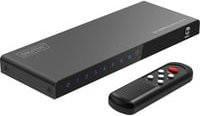 Digitus 4K HDMI Switch 5x1 in Schwarz mit Mikro-USB und 18 Gbit/s Übertragungsrate (DS-55332) - Bild 1