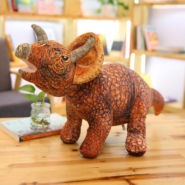 Yiran toy Dinosaurier Plüschtier, Braun - Bild 1