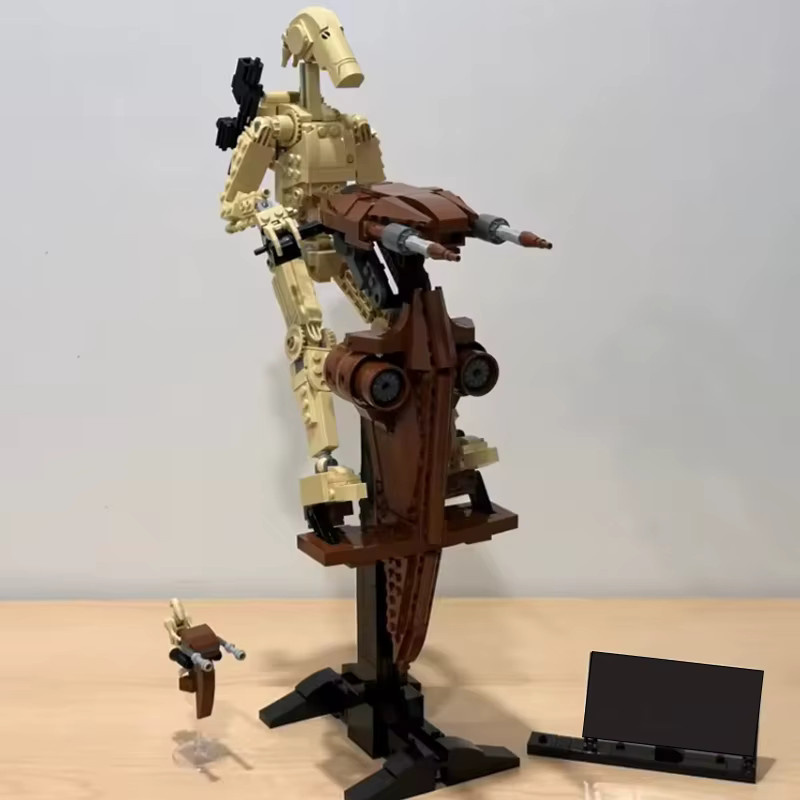 WSUEL Roboter-Modell-Bausteinset, 1088 Teile - Bild 2