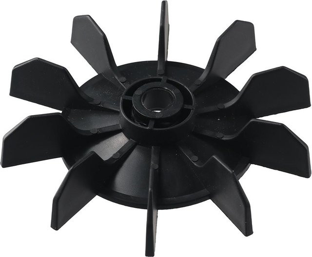Luftkompressor Lüfterblatt für Direktmotor, Schwarz, Durchmesser: 135 mm, Wellendurchmesser: 14 mm - Bild 1