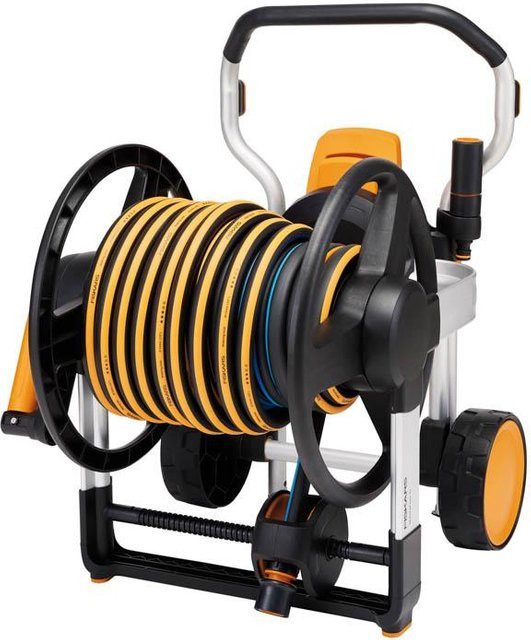 Fiskars Schlauchwagen Waterwheel XL All-Inclusive-Set manuell mit Schlauchtrommel - Bild 2