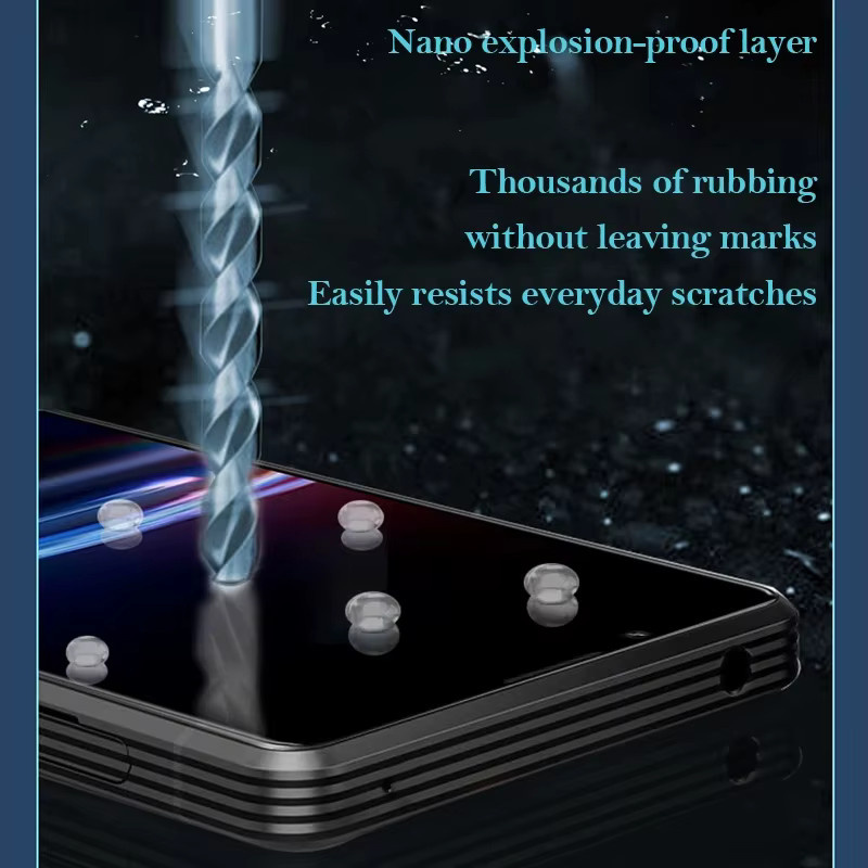 Sony Xperia 1 5 10 Displayschutzfolie aus gehärtetem Glas, transparent - Bild 3