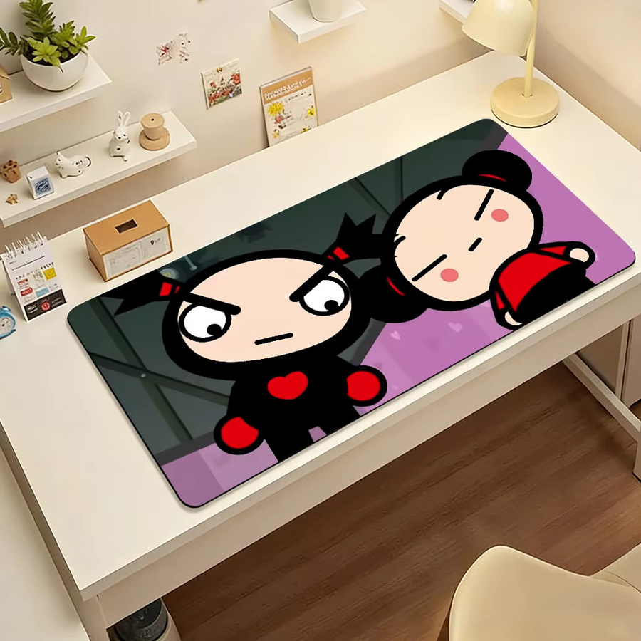 Garu Pucca Mauspad XXL rutschfeste Schreibtischunterlage in Multicolour für PC und Laptop - Bild 6