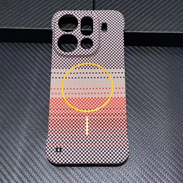 Ultra-dünne MagSafe Magnetische Kohlefaser Schutzhülle mit Kevlar-Textur für OPPO Find X9 Pro X8 Ultra Pro X8S in Multicolour - Bild 1