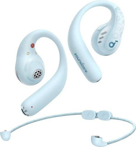 Anker Soundcore AeroFit Pro On-Ear Bluetooth Stereo Kopfhörer in Blau mit Ladecase - Bild 1