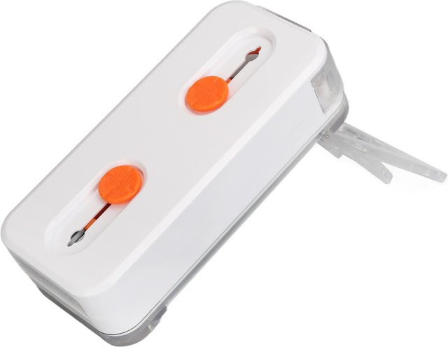 Koogeelife 12 in 1 Handy-Reinigungsset für Elektronik und Kopfhörer in Orange und Weiß - Bild 1