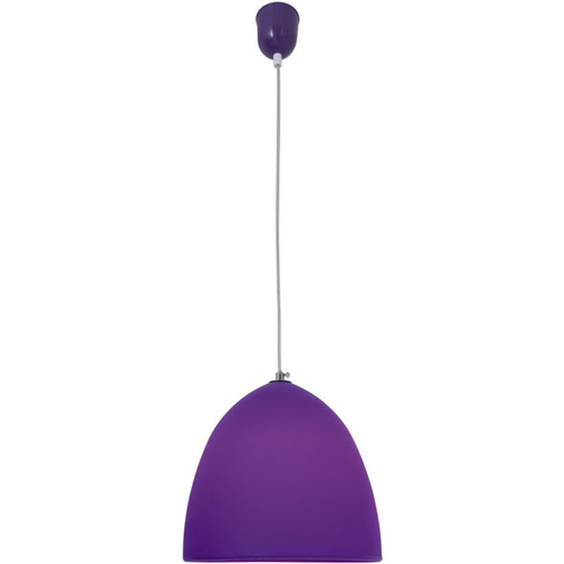 Näve Pendelleuchte Silkworm in Violett und Blau aus Silikon und Kunststoff, Durchmesser: 40 cm, Höhe: 25 cm - Bild 2