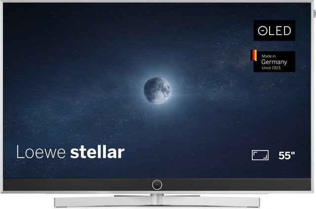 Loewe stellar 55 dr+ OLED Smart-TV 4K Ultra HD in Grey/Silver/Black - Bild 1