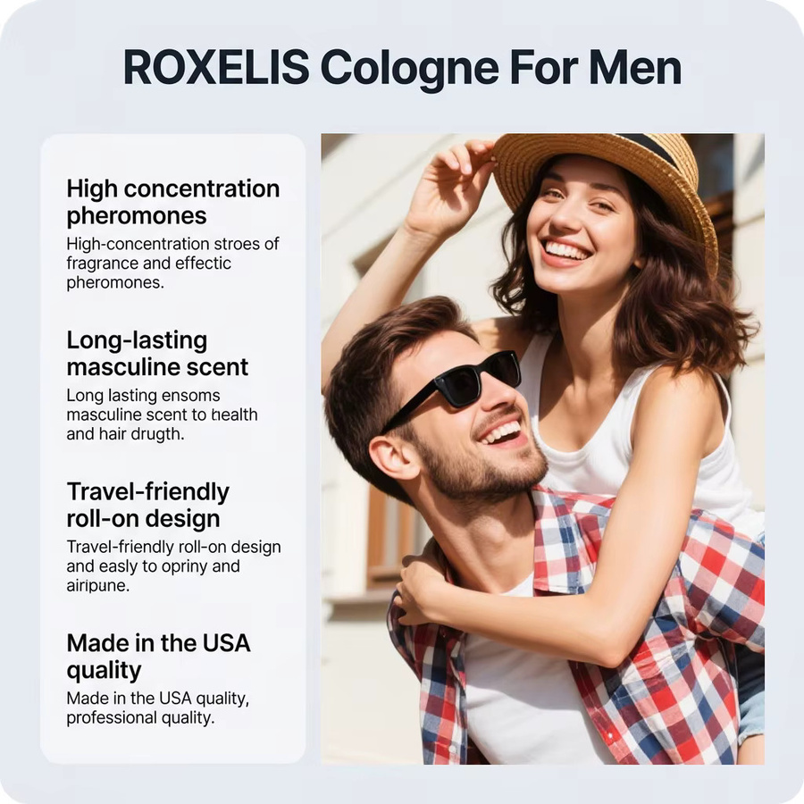 Roxelis Magnetischer Charme-Duft, 10 ml, Herren - Bild 3