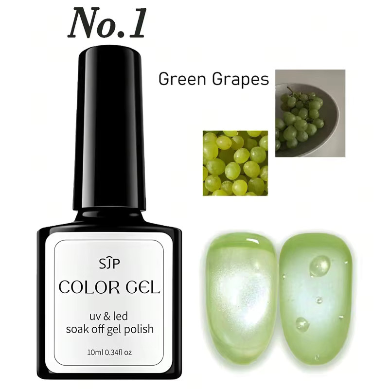 SJP Cat-Eye-Gel-Nagellack, 10 ml, Schimmernd, 02 - Bild 3