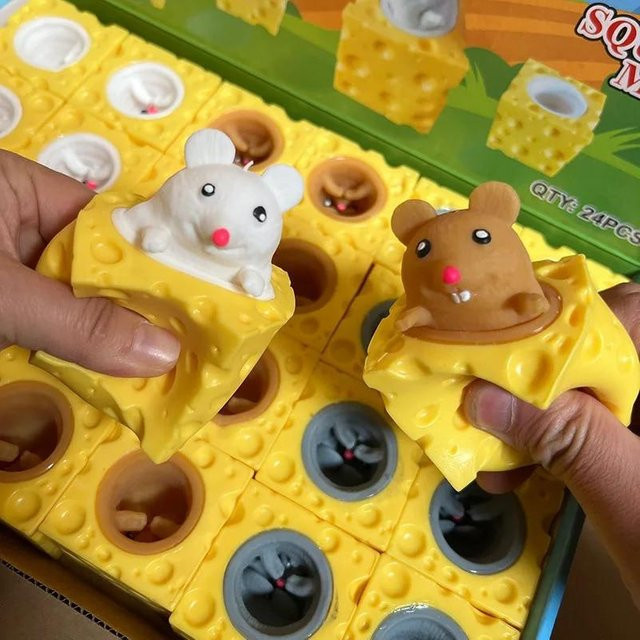 Nurb Eichhörnchen Quetsche, Spielzeug, weiß - Bild 1