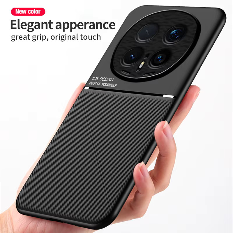 Robuste und rutschfeste Schutzhülle für Honor Magic 8 Pro und Honor Magic 8 Lite mit magnetischem Saugnapfhalter in Schwarz oder Rot - Bild 2