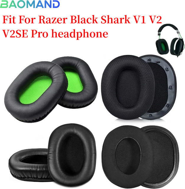 Razer Ersatz-Ohrpolster aus Memory-Schaum für BlackShark V1 V2 V2 SE Pro Kopfhörer - Bild 1