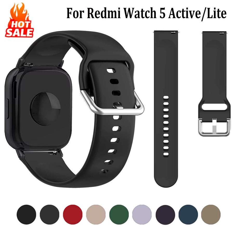Lbiaodai Uhrenarmband Silikon, Xiaomi Redmi Watch 5 Active/Lite, Unisex - Bild 2