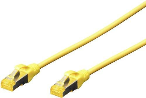 DIGITUS Patchkabel CAT 6A S/FTP Ethernet/LAN Gelb 3,0 m - Bild 1